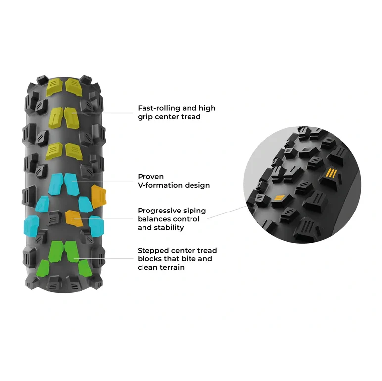 Pneumatika VITTORIA AGARRO TRAIL 29x2.60 4C Graphene 2.0 Tubeless Ready Soft Black