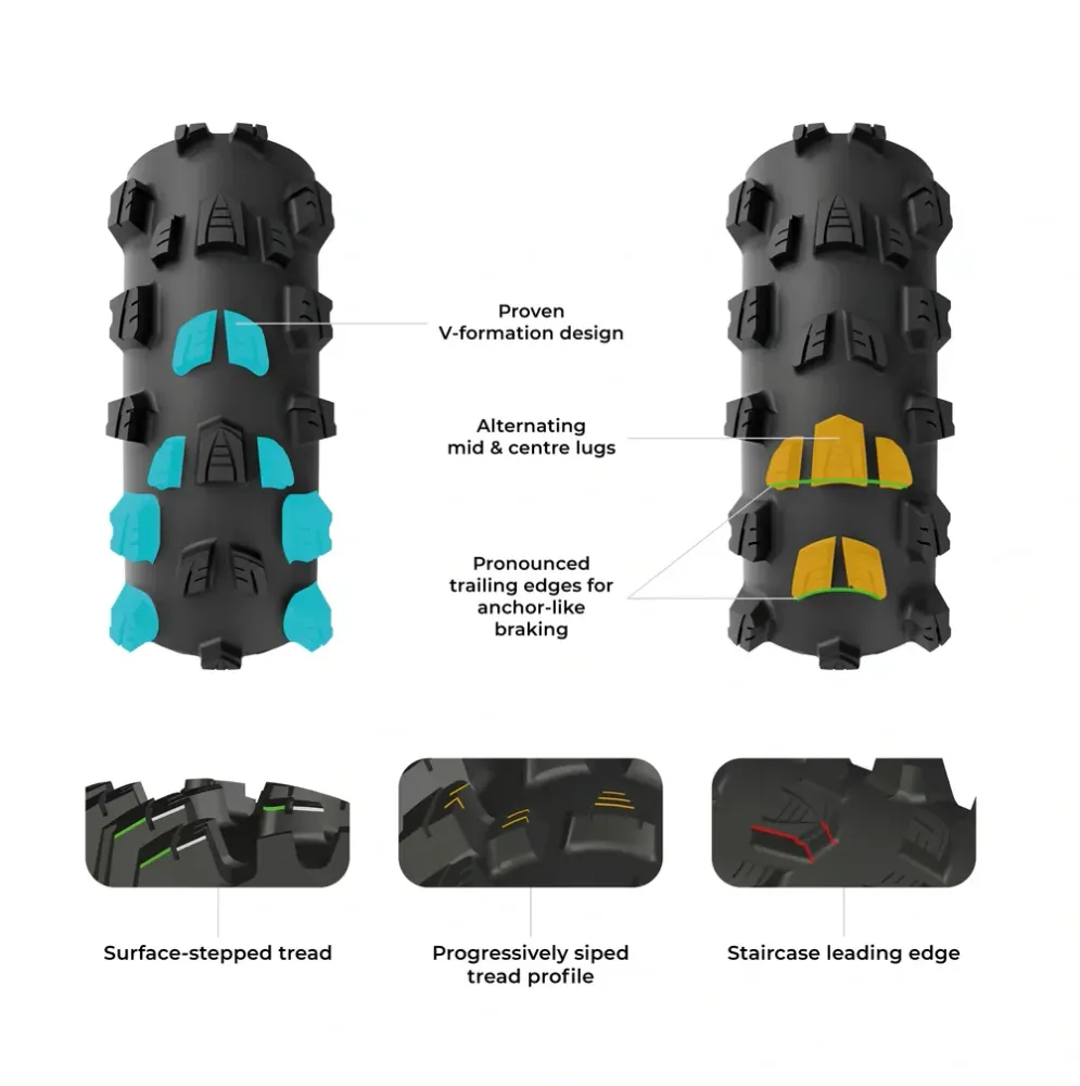 Pneumatika VITTORIA MOSTRO ENDURO 27.5x2.6 4C Graphene Tubeless Ready Soft Black