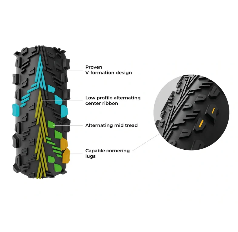 Pneumatika VITTORIA PEYOTE XC TRAIL 29x2.40 Graphene 4C Tubeless Ready Soft Black