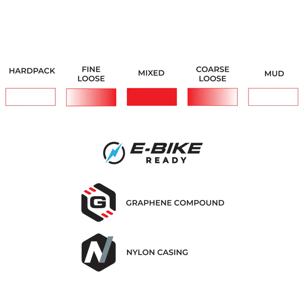 Pneumatika VITTORIA TERRENO T50 MIXED Gravel Endurance 700x40c Tubeless Ready Soft Black