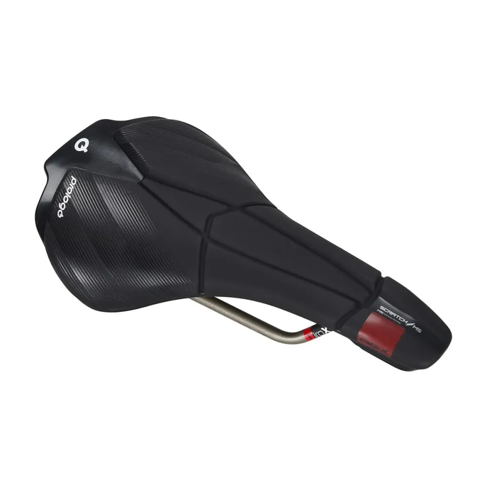 PROLOGO SCRATCH M5 AGX RAILS Karbonové sedlo 140 mm široké černé