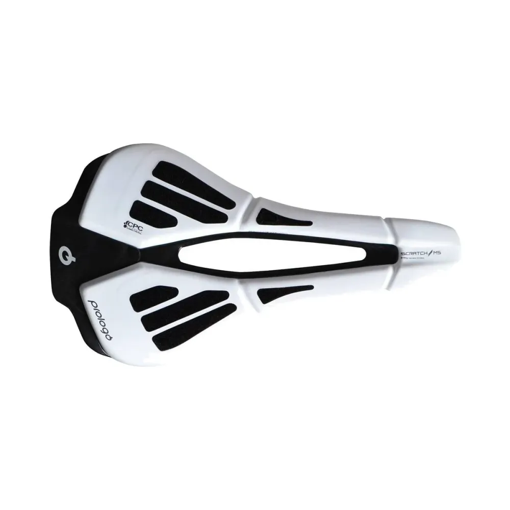 PROLOGO SCRATCH M5 PAS CPC sedlo Tirox kolejnice šířka 140mm Bílá