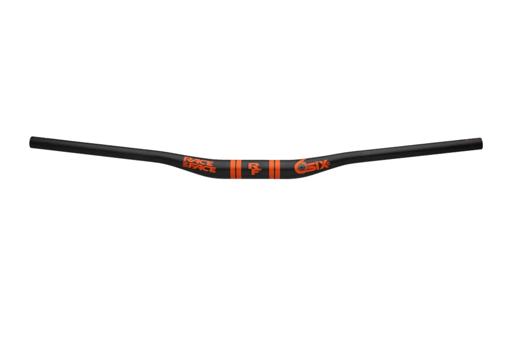 RACE FACE SIXC Carbon Rise 20mm 820mm Oranžová řídítka
