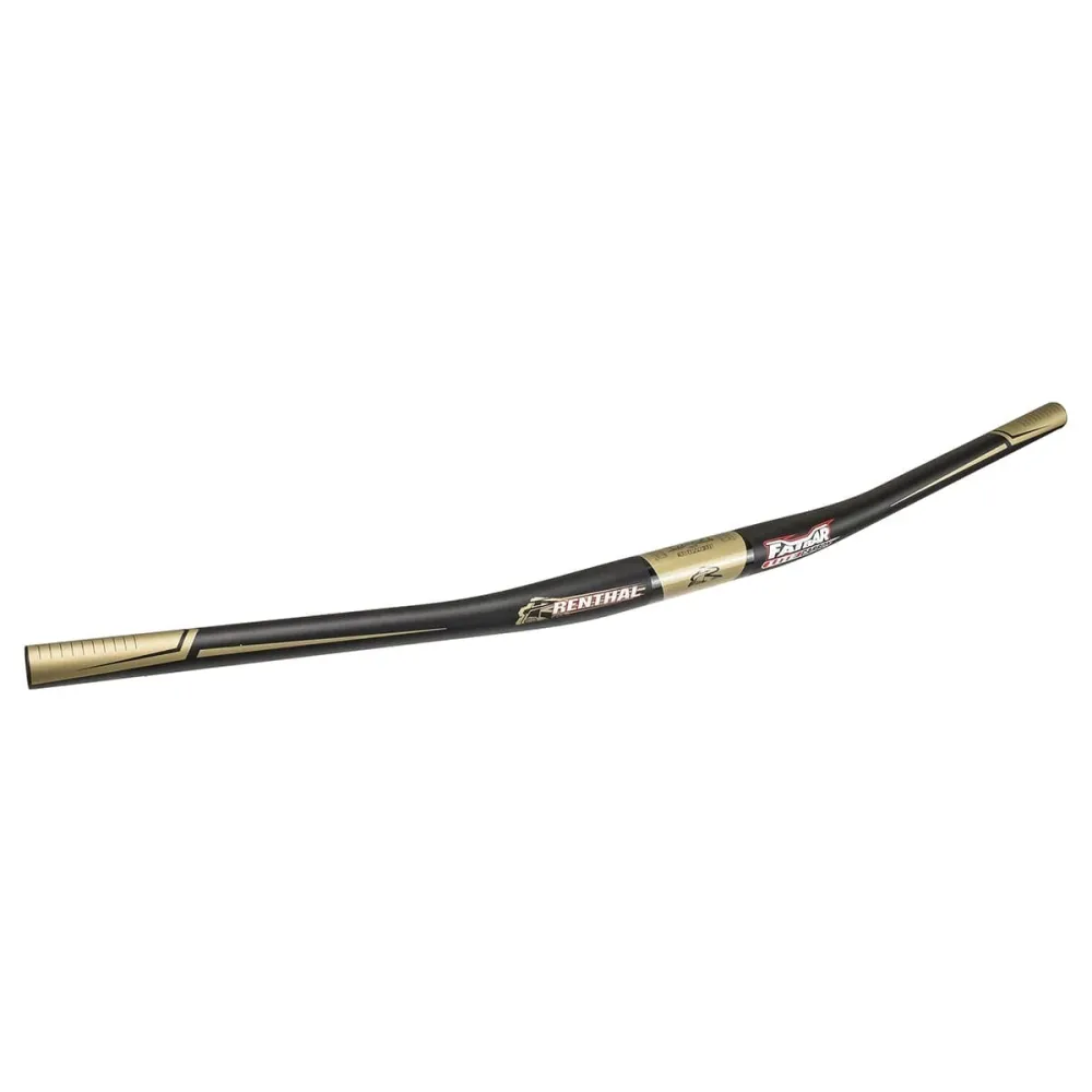RENTHAL FATBAR LITE Carbon Rise Flat Hanger 780mm Black
