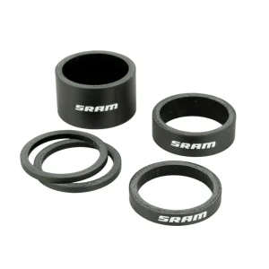 Rozpěrky hlavového složení SRAM Carbon Black/White