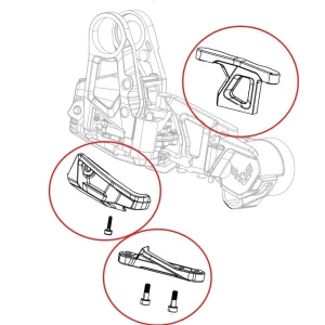 Sada chráničů přehazovačky SRAM GX T-Type Eagle AXS