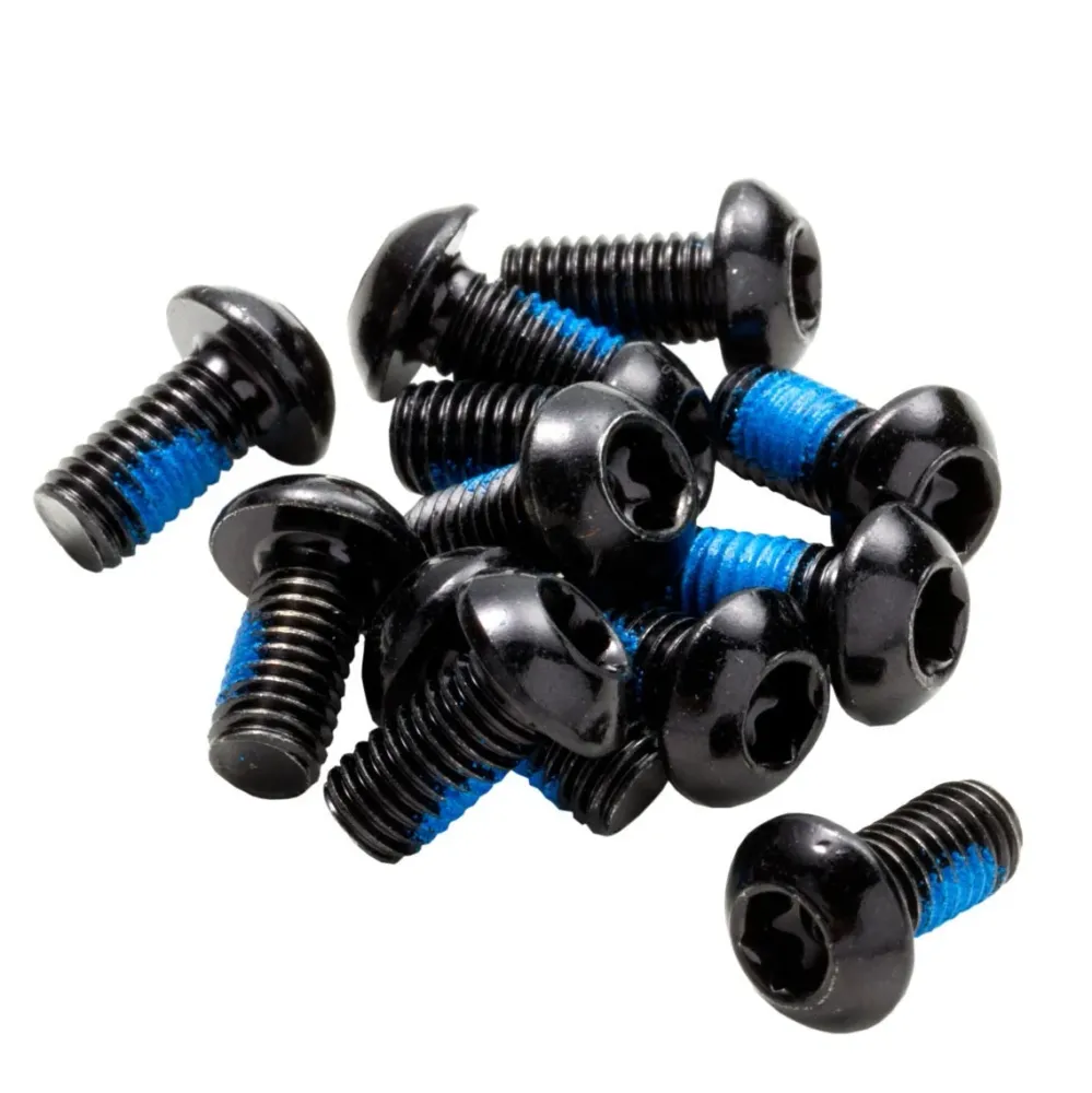 Sada 12 černě eloxovaných diskových šroubů REVERSE COMPONENTS