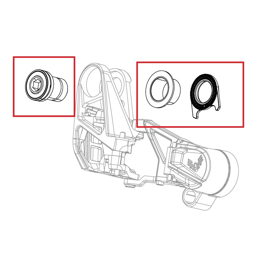 Sada montážních šroubů přehazovačky SRAM X0 T-TYPE EAGLE AXS