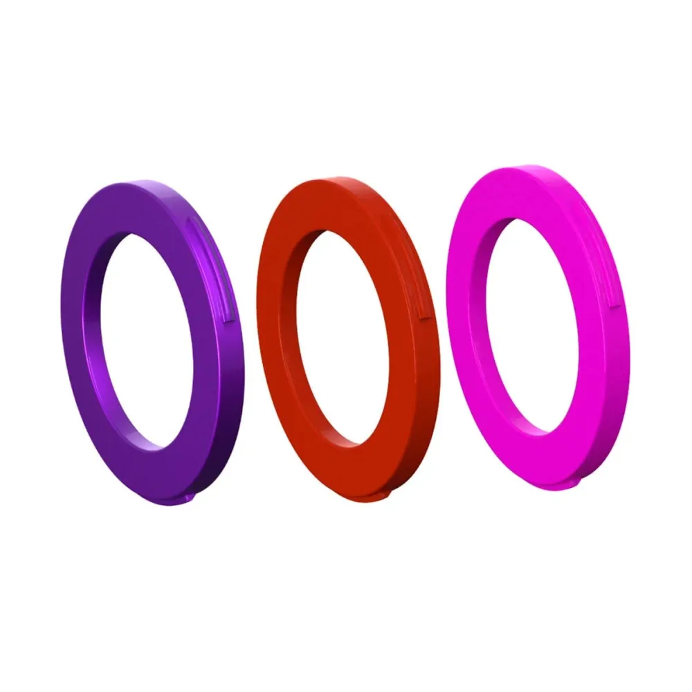 Sada 6 oček MAGURA pro 2 pístové třmeny Violet. Červená. Růžová