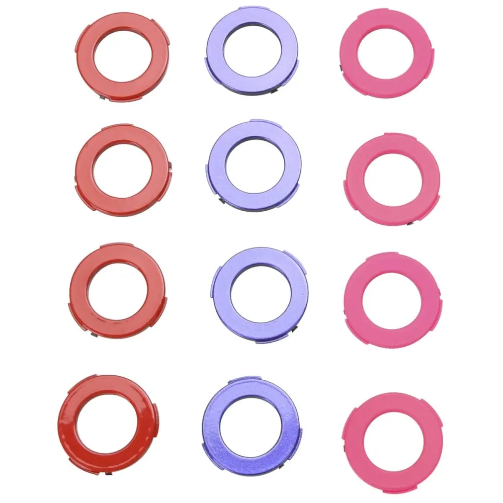 Sada 6 oček MAGURA pro 4 pístové třmeny Violet. Červená. Růžová