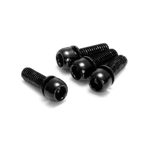 Sada 4 šroubů M6 x 18 mm pro upevnění třmenů černá