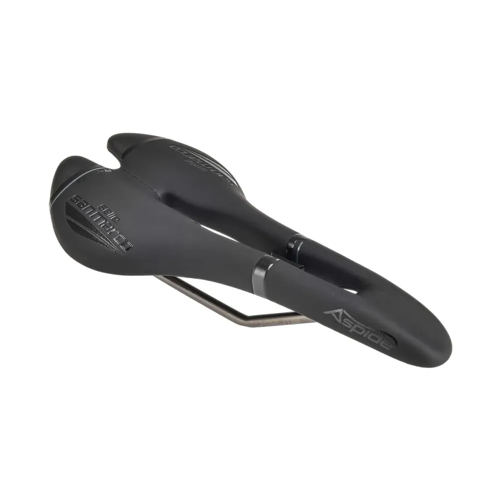 SAN MARCO ASPIDE RACING OPEN FIT NARROW Rails Xsilite Saddle Black