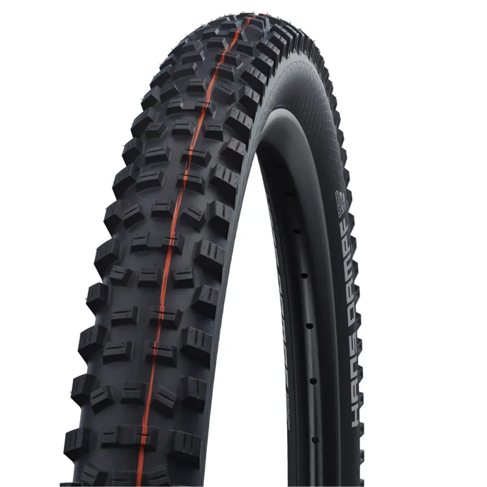 SCHWALBE HANS DAMPF 29x2.35 ADDIX SOFT SUPERTRAIL Tubeless Ready Soft Black pneumatika