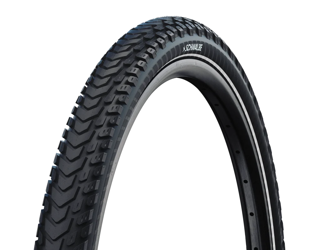 SCHWALBE MARATHON MONDIAL 700x57 ADDIX V-Guard Reflex TubeType Soft Black pneumatika