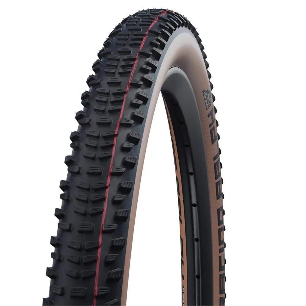 SCHWALBE RACING RALPH 29x2.35 ADDIX SPEED SUPERRACE Tubeless Ready Soft Black/Brown pneumatika