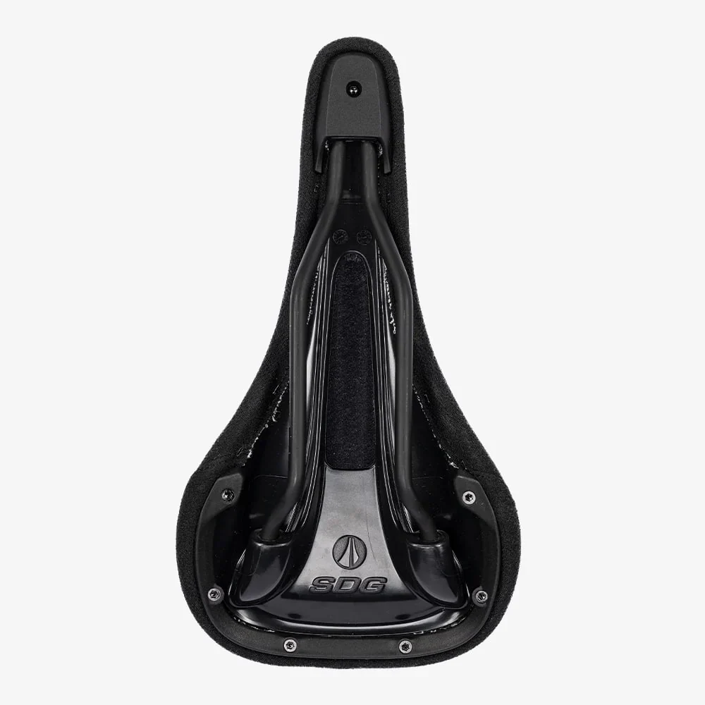 SDG Bell-AIR V3 Animal Throwback Rails Lux Alloy Leopard Saddle