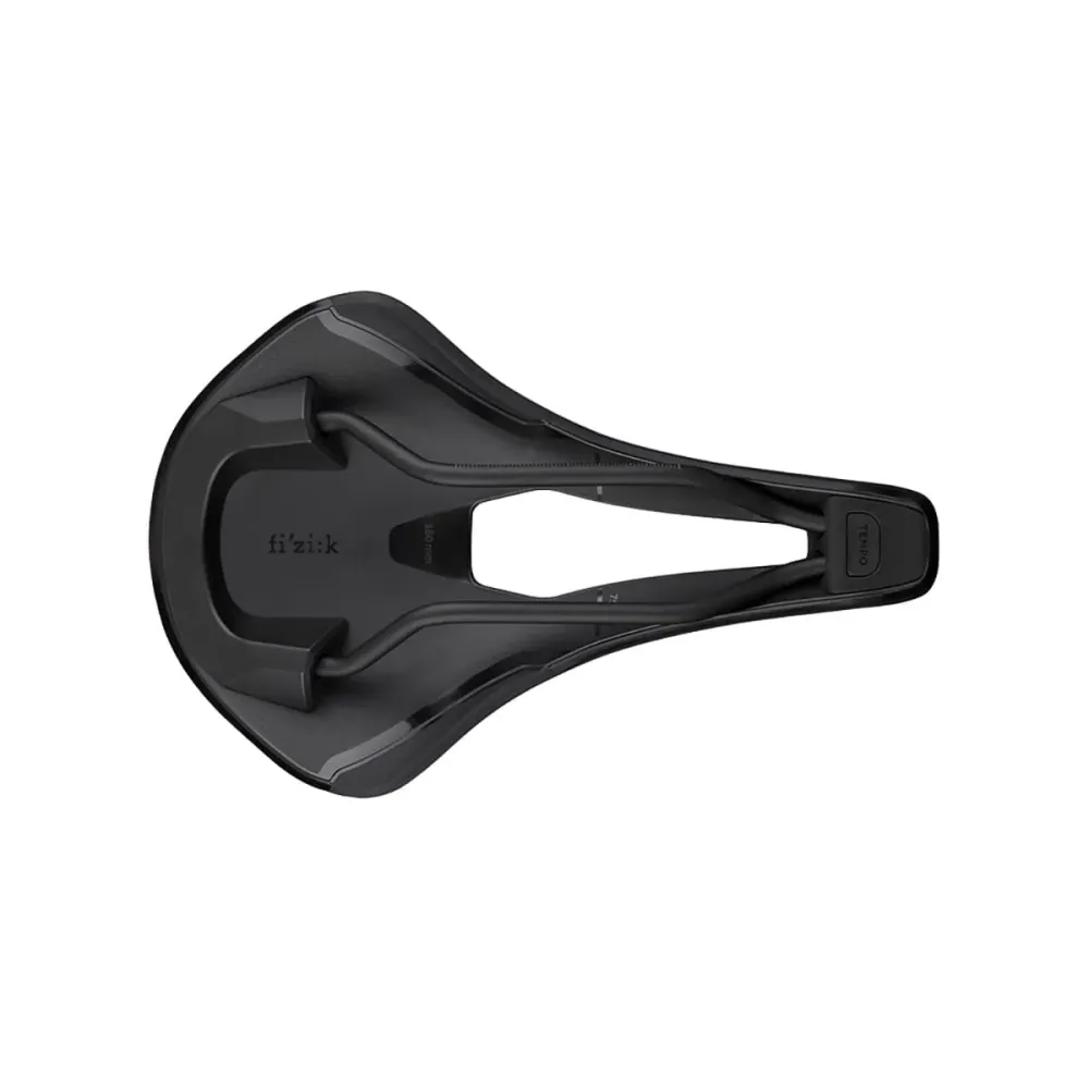 Sedlo FIZIK TEMPO ARGO R5 160mm kolejnice manganová černá