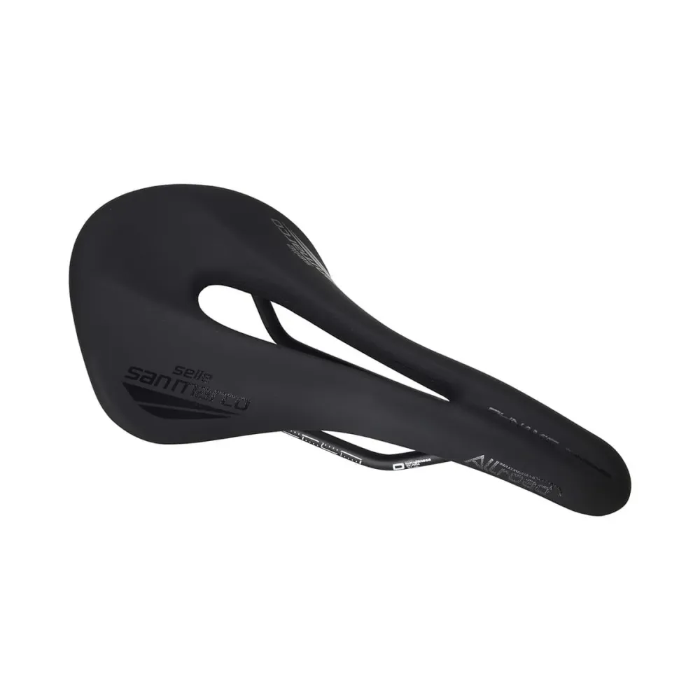 Sedlo SAN MARCO ALLROAD OPEN FIT DYNAMIC WIDE Rails Manganese