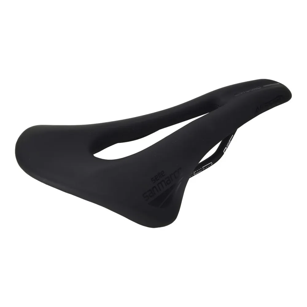 Sedlo SAN MARCO ALLROAD OPEN FIT DYNAMIC WIDE Rails Manganese