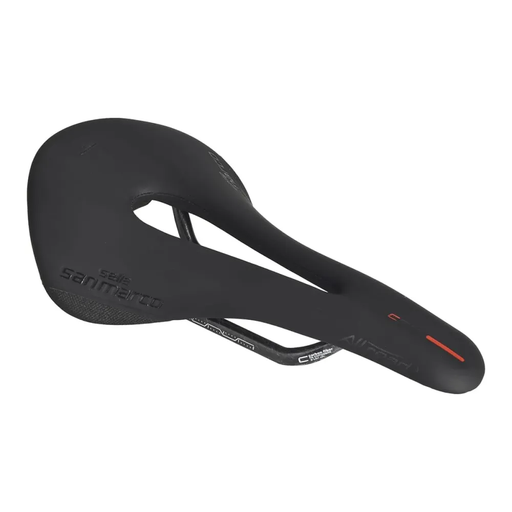 Sedlo SAN MARCO ALLROAD OPEN FIT CARBON FX WIDE Karbonové lišty