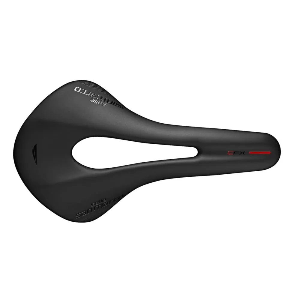 Sedlo SAN MARCO ALLROAD OPEN FIT CARBON FX WIDE Karbonové lišty