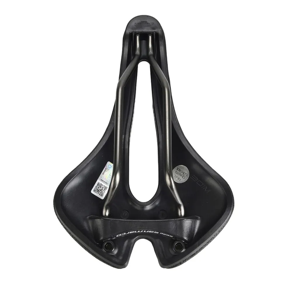 Sedlo SAN MARCO APSIDE SHORT SUPERCOMFORT OPEN-FIT RACING 149mm kolejnice Manganese