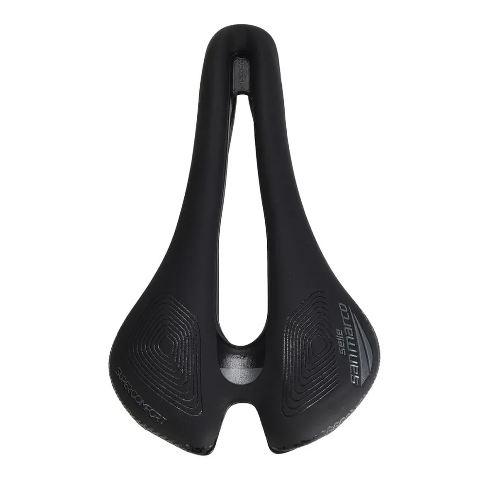 Sedlo SAN MARCO APSIDE SHORT SUPERCOMFORT OPEN-FIT RACING 139mm Rails Manganese