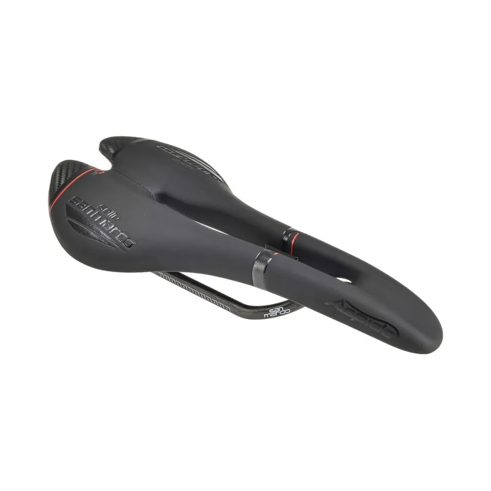 Sedlo SAN MARCO ASPIDE CARBON FX OPEN FIT NARROW Karbonové kolejnice