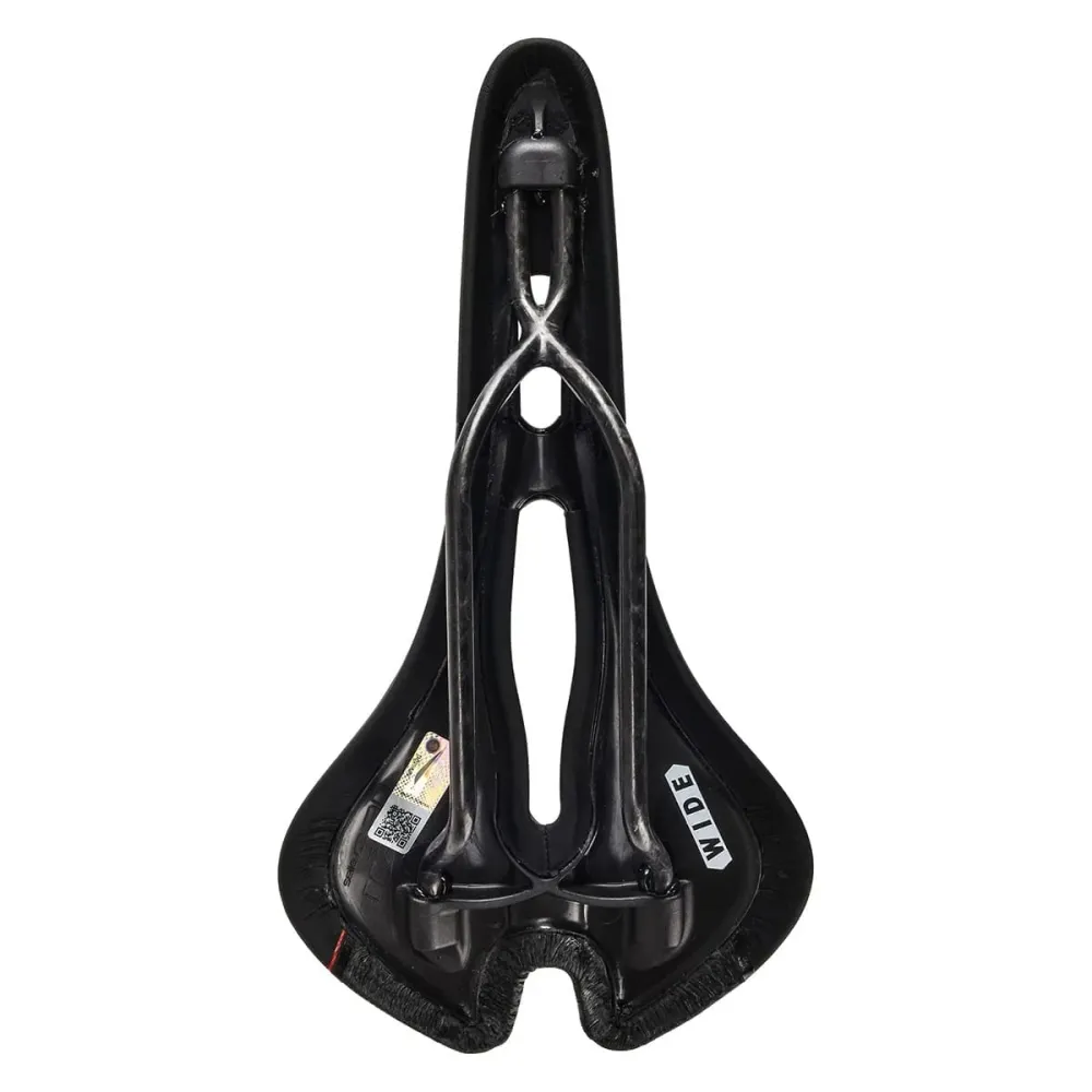 Sedlo SAN MARCO ASPIDE CARBON FX OPEN FIT WIDE Carbon Rails Black