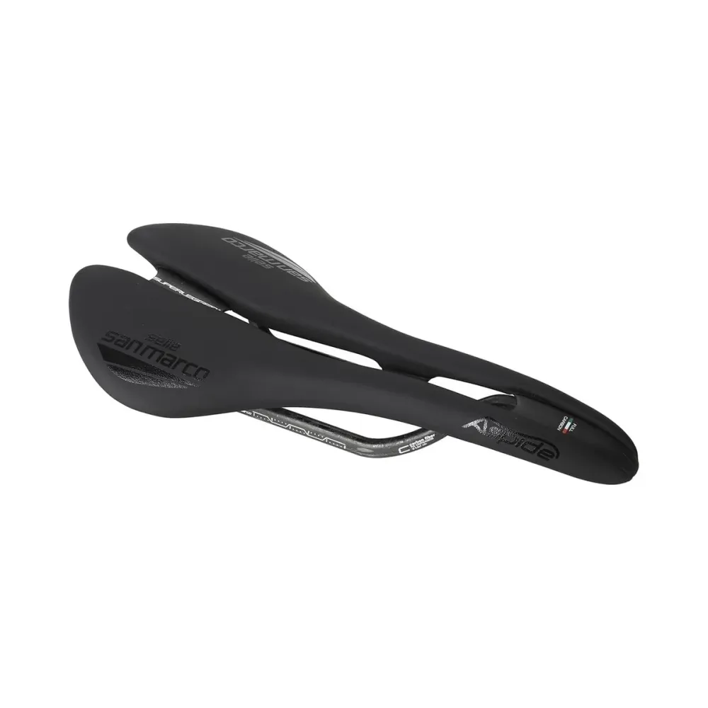 Sedlo SAN MARCO ASPIDE SUPERLEGGERA OPEN FIT NARROW Carbon Rails