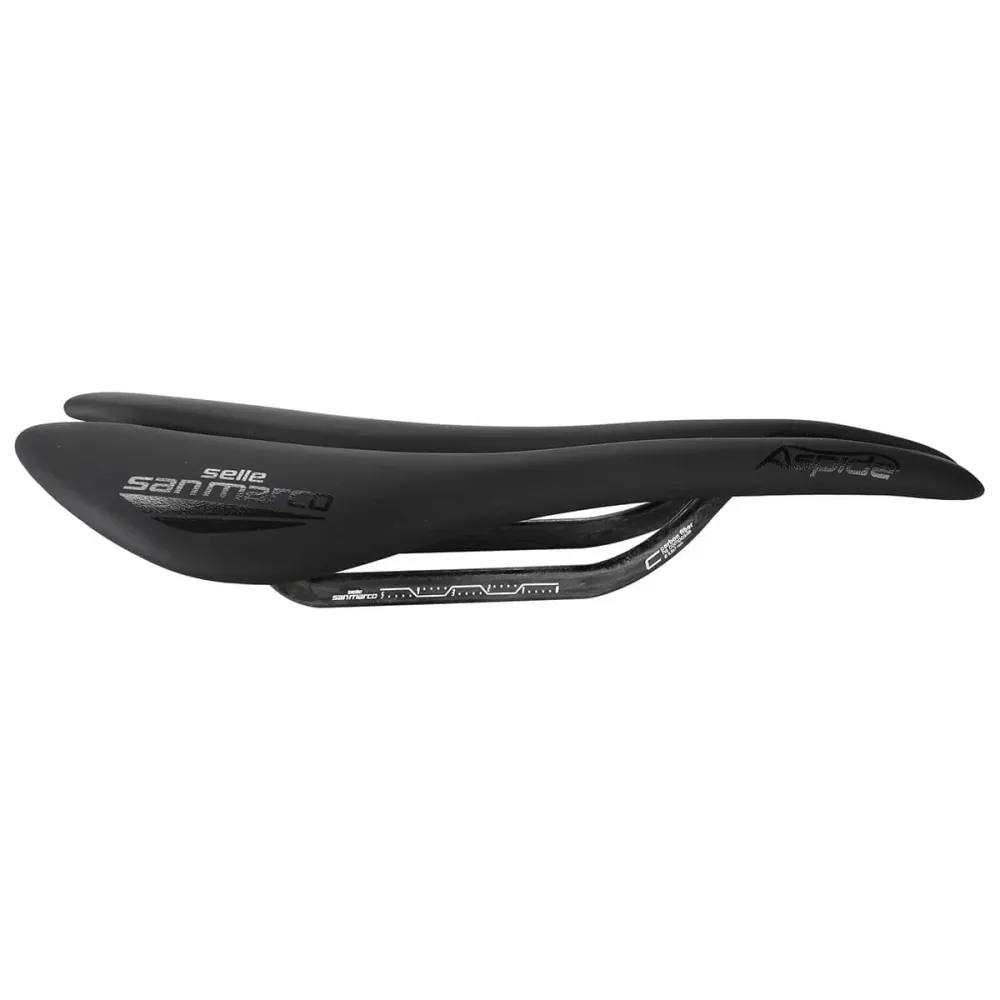Sedlo SAN MARCO ASPIDE SUPERLEGGERA OPEN FIT NARROW Carbon Rails