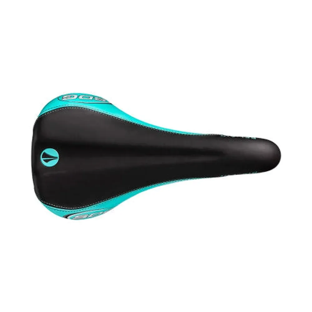 Sedlo SDG BEL-AIR RL Rails CrMo Black/Turquoise