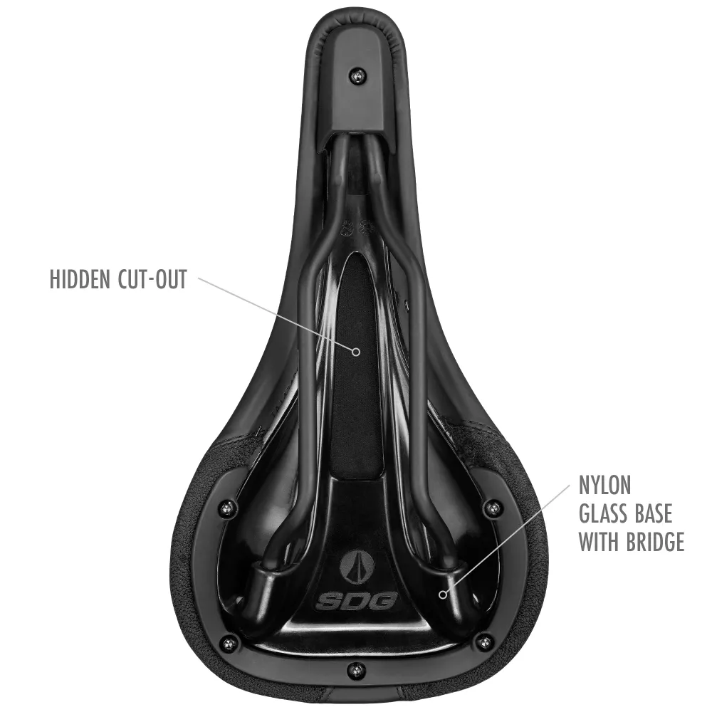 Sedlo SDG BEL-AIR V3 Rails Lux-Alloy Black