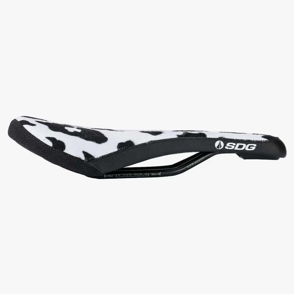 Sedlo SDG Bell-AIR V3 Animal Throwback Rails Lux Alloy Cow Saddle