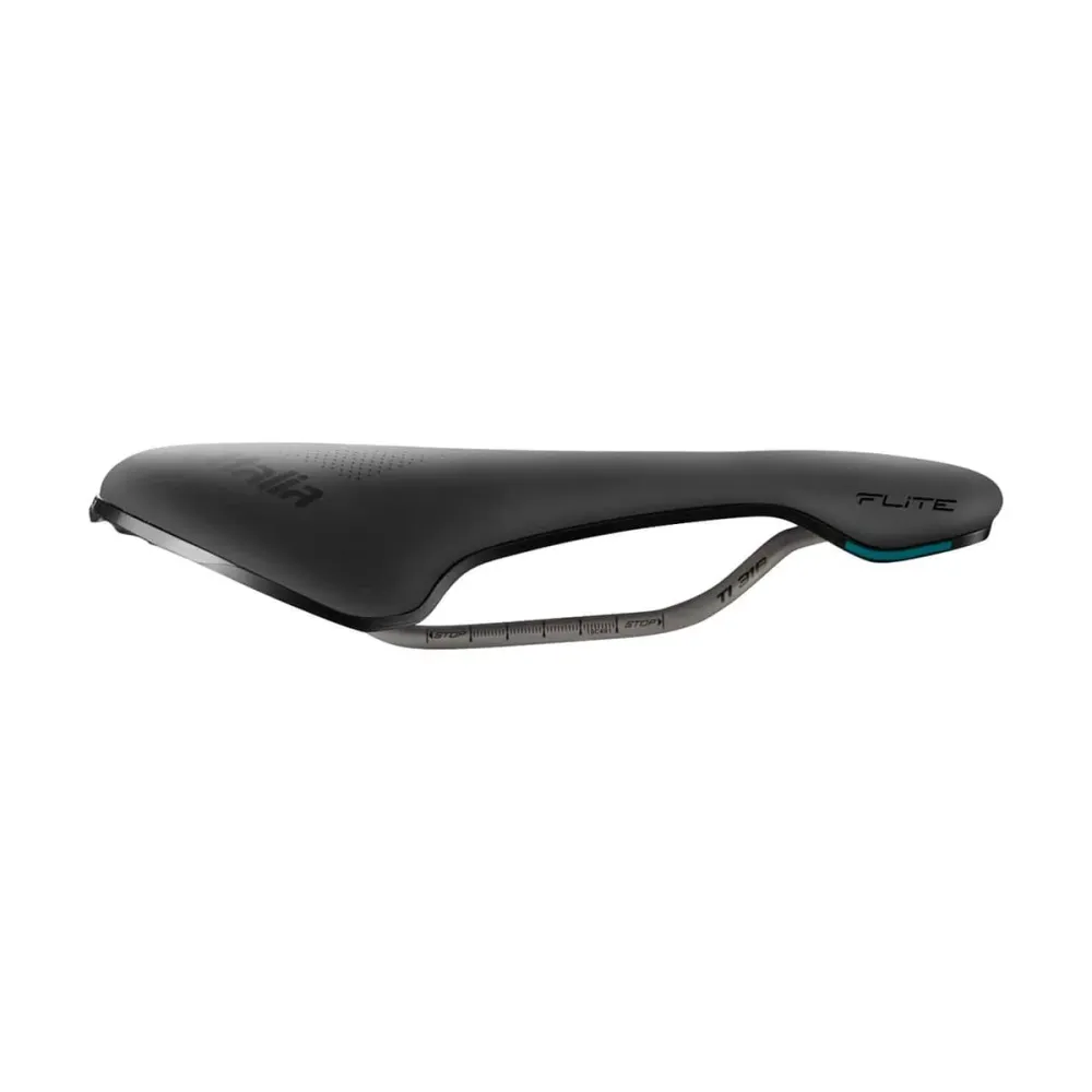 Sedlo SELLE ITALIA FLITE BOOST GRAVEL SUPERFLOW S Rails Ti316 Black/Grey