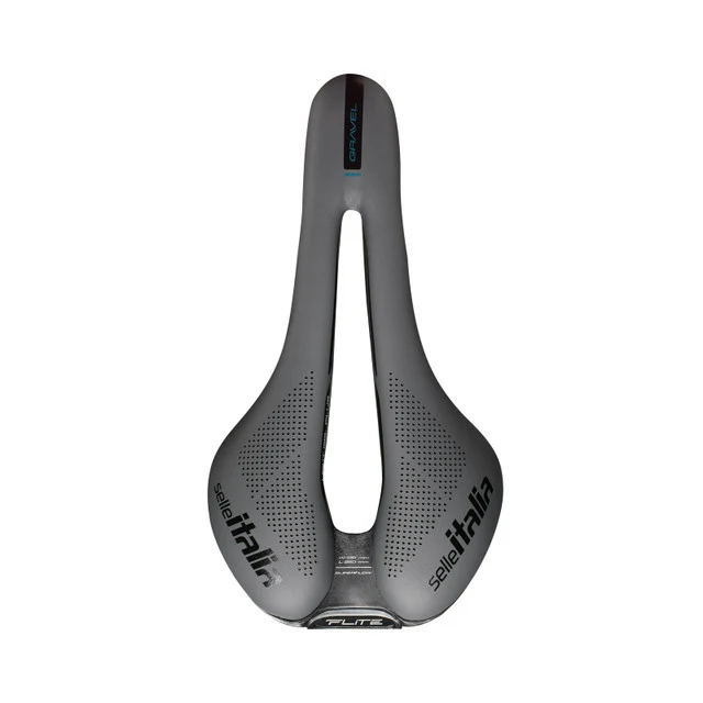 Sedlo SELLE ITALIA FLITE BOOST GRAVEL SUPERFLOW S Rails Ti316 Black/Grey