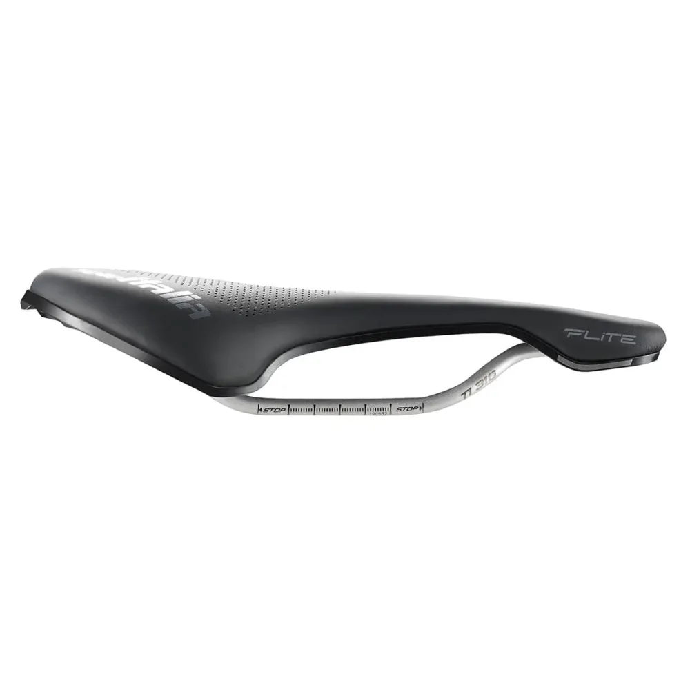 Sedlo SELLE ITALIA FLITE BOOST SUPERFLOW S Rails Ti316 Black