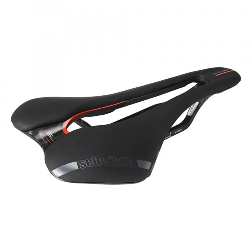 Sedlo SELLE ITALIA SLR BOOST SUPERFLOW S KIT CARBONIO CarboKeramic Rails Black