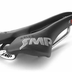 Sedlo SMP F30 Šířka 149 mm Kolejnice z nerezové oceli Černá