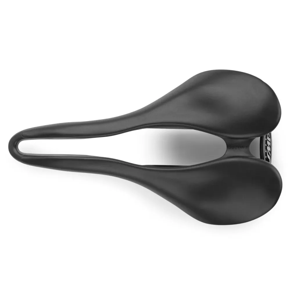 SMP EVO20C sedlo 140 mm široké černé kolejnice z nerezové oceli