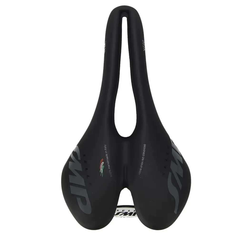 SMP VT20 Sedlo 142mm šířka Ocelové kolejnice černé