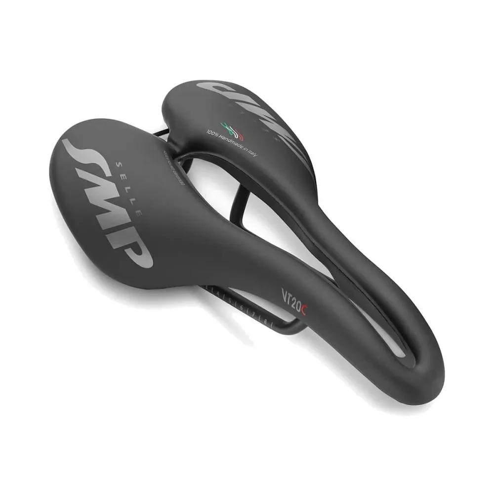 SMP VT20C sedlo 144mm šířka Karbonové kolejnice černé
