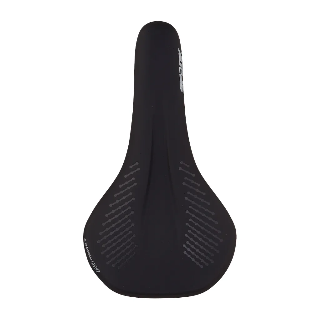 SPANK OOZY 220 144mm sedlo CrN/Ti kolejnice Modrá