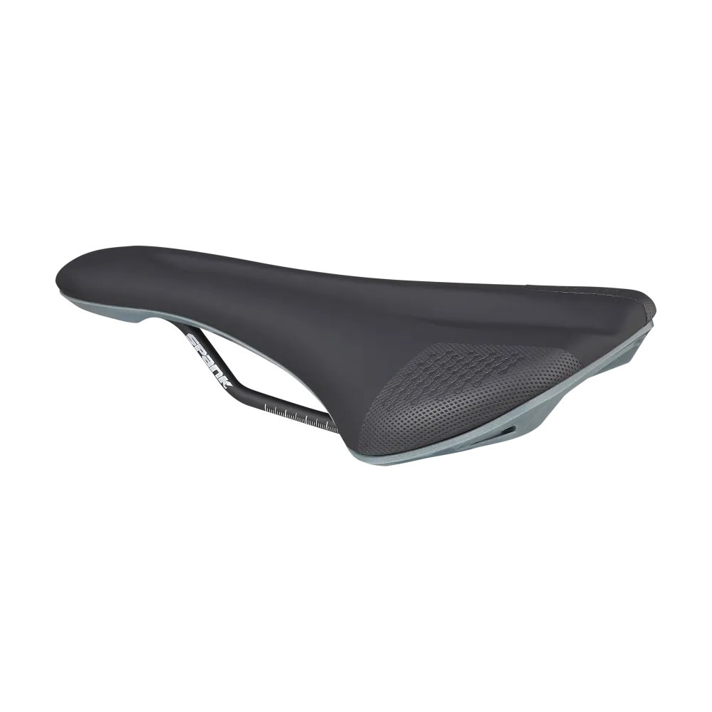 SPANK OOZY 280 144mm sedlo CrMo Rails Grey