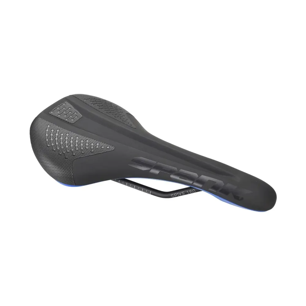 SPANK SPIKE 160 Kožené sedlo CrMo Rails Blue
