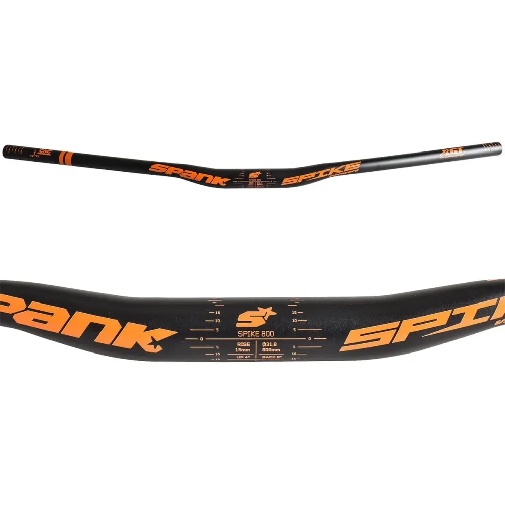 SPANK SPIKE 800 VIBROCORE Rise 15mm 800mm Oranžová řídítka