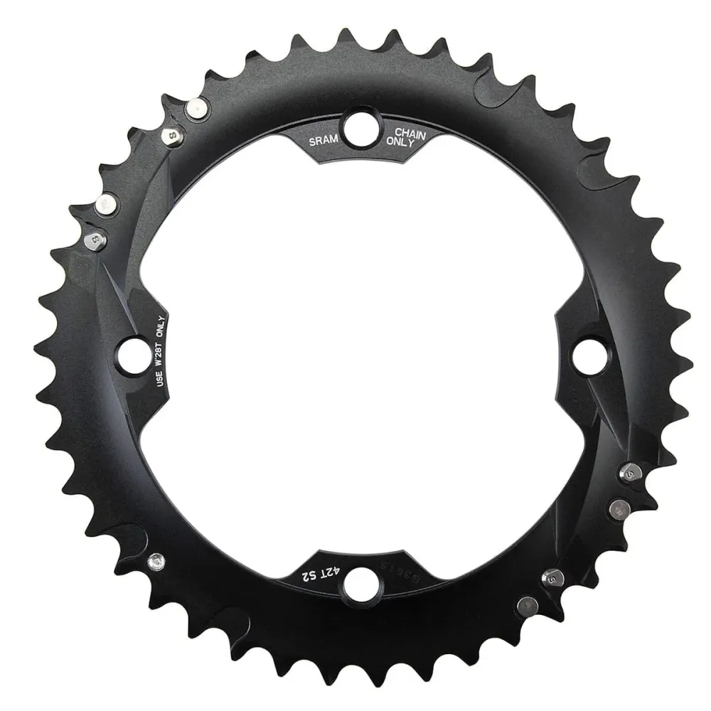 SRAM S2 10V 4 otvory 120mm vnější řetězový kroužek