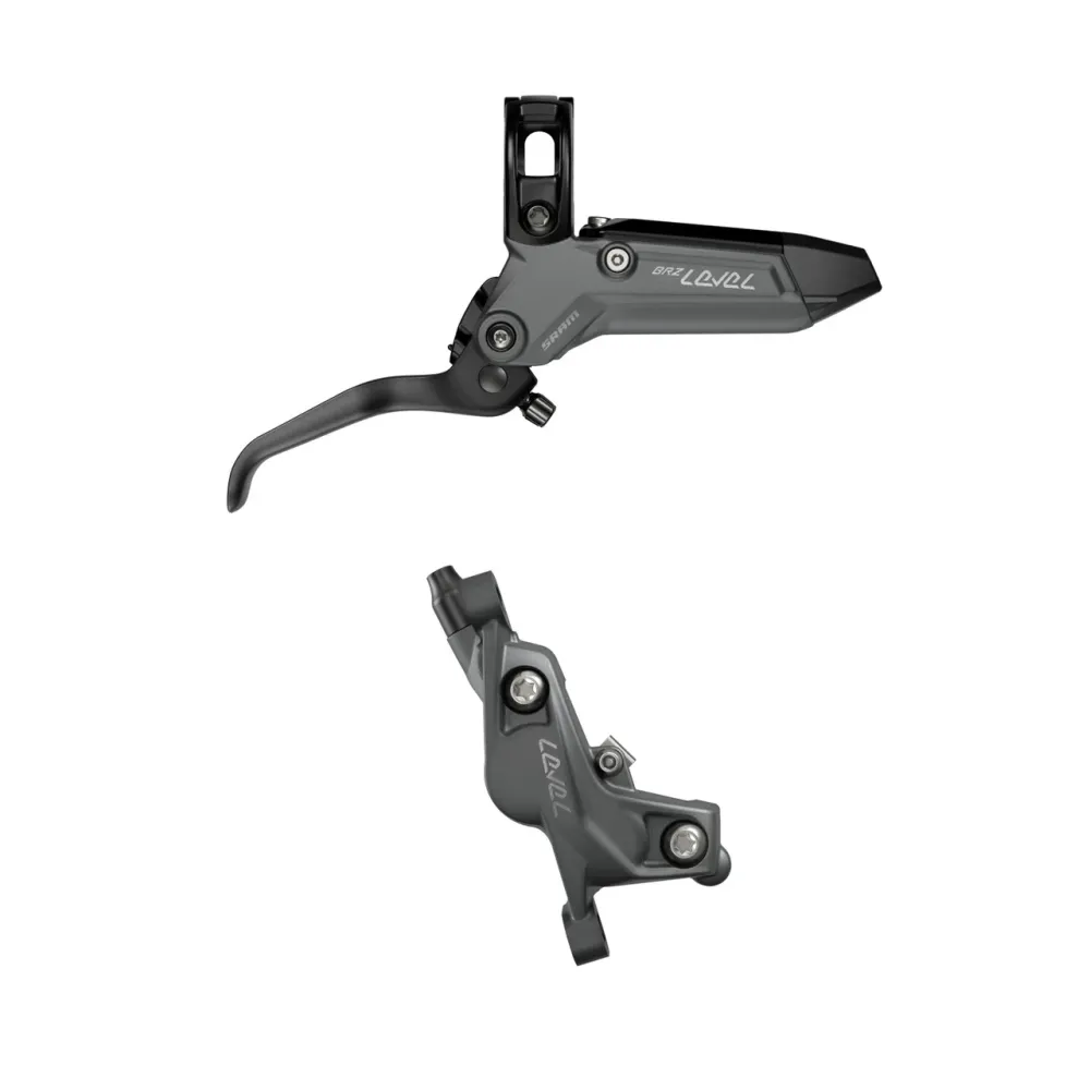 SRAM LEVEL BRONZE STEALTH 4pístová přední brzda Šedá