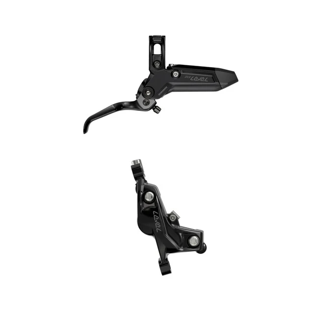 SRAM LEVEL SILVER STEALTH 4pístová zadní brzda černá