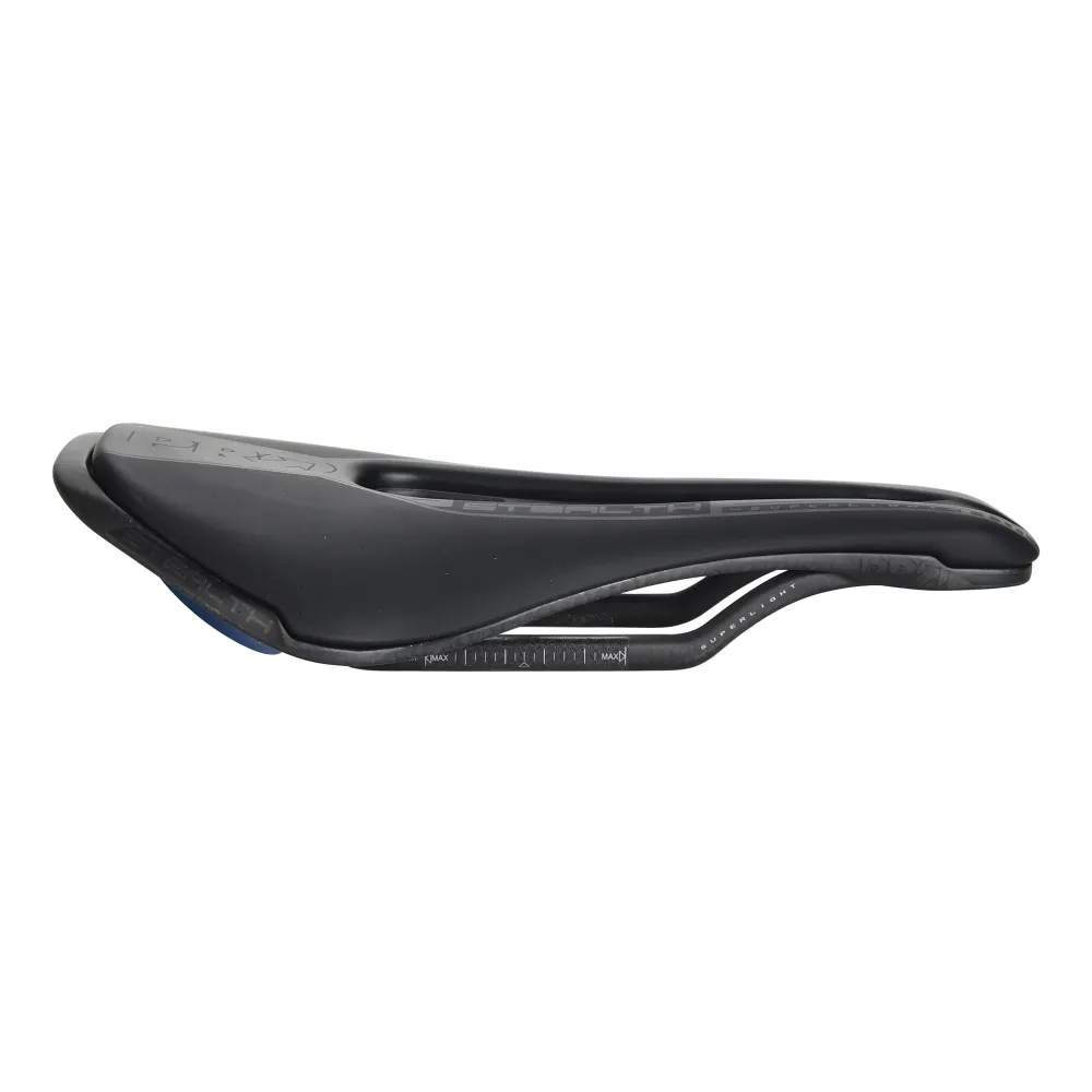 STEALTH SUPERLIGHT PRO Sedlo 152mm Carbon Rails Black